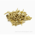 Cross recessed chipboard screws with pointed tip
